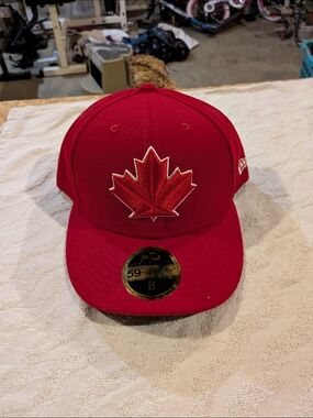 Red Maple Leaf New Era 59FIFTY Fitted Cap